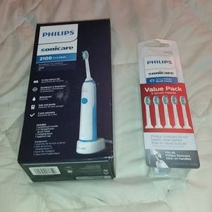 New inbox Philips sonicare 2100 electric toothbrus